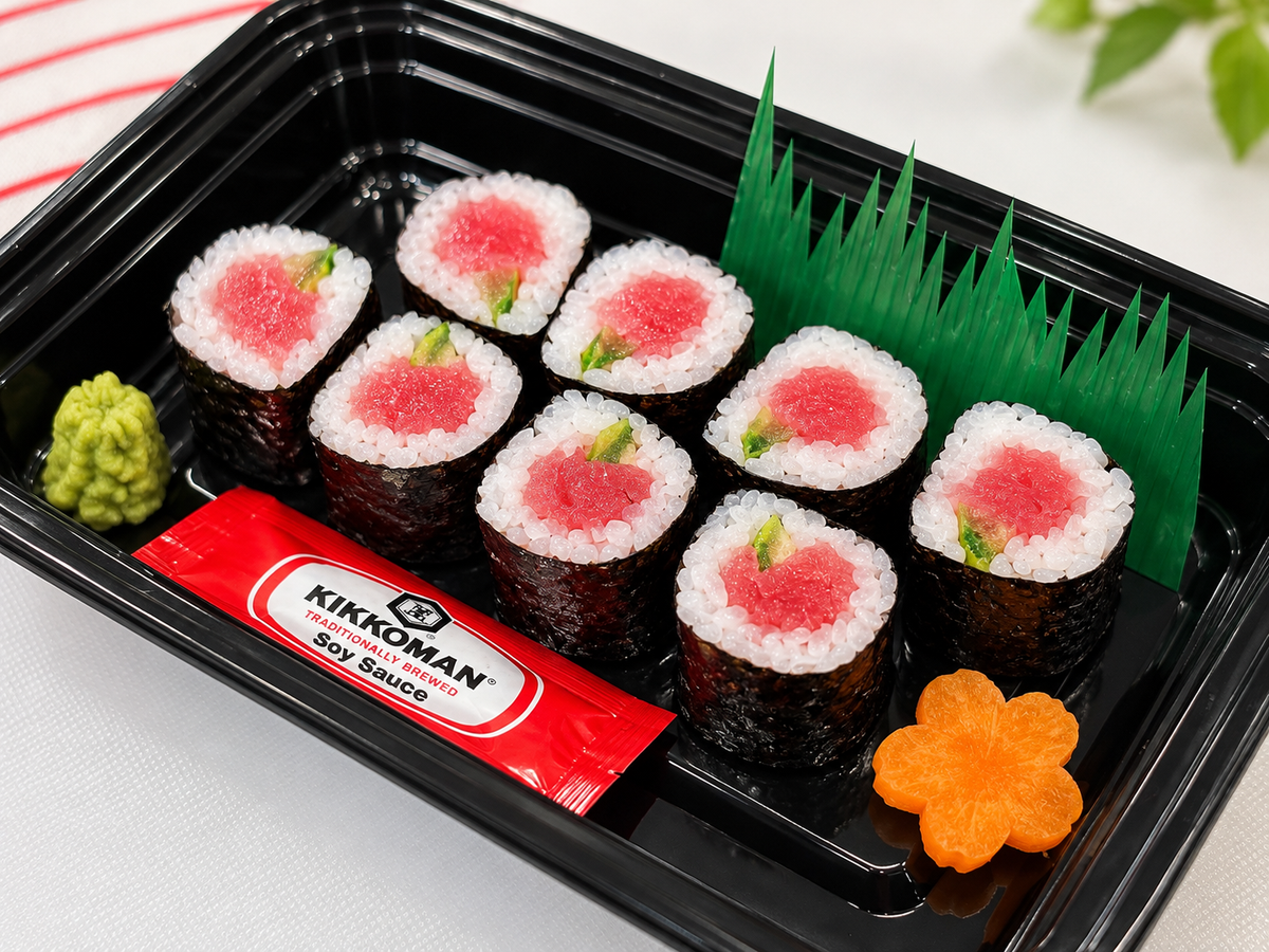 Raw Tuna Roll — Full Roll