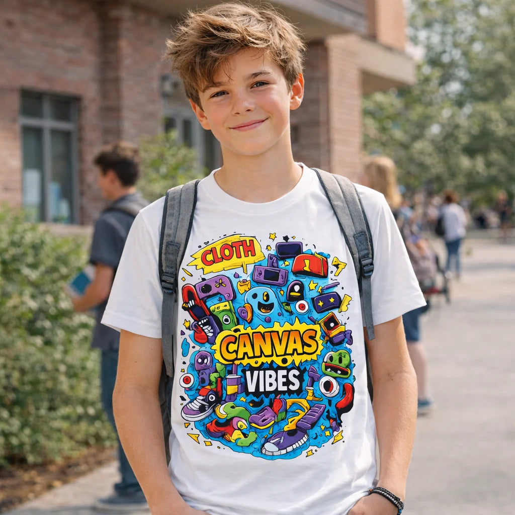 Unisex Custom Kits' T-Shirt Various Colors – Print Your Own Design  - Free U.S. Shipping (No Minimum)