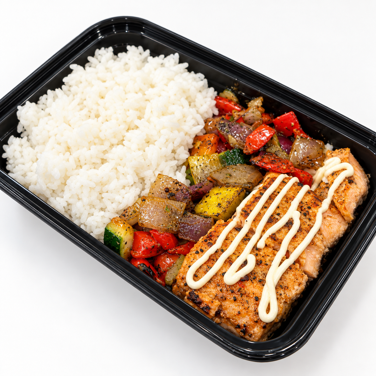 Salmon Rice Bowl
