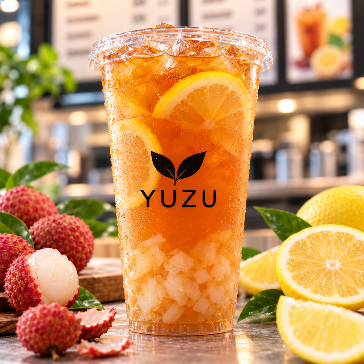 Lychee Lemon Tea